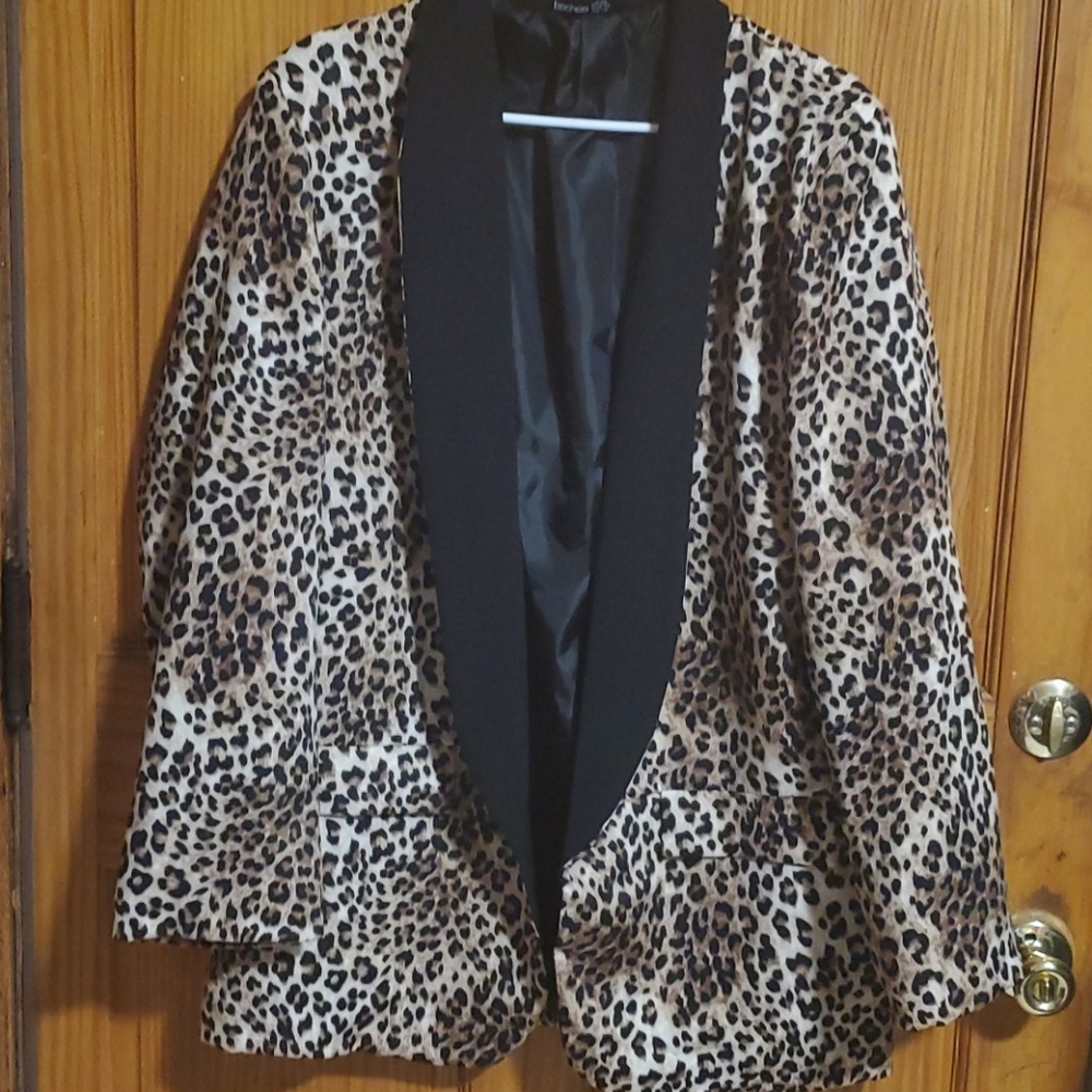 Print blazer